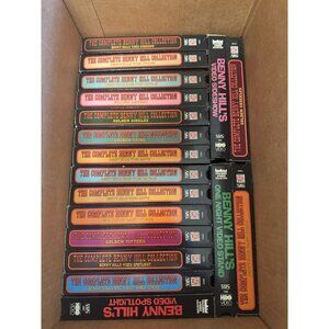 Time Life Video The Complete Benny Hill Comedy Collection VHS Tapes Lot of 18